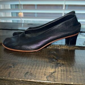 Martiniano Black Leather Shoes - 36